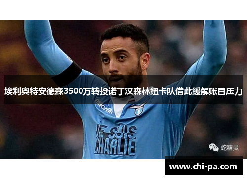 埃利奥特安德森3500万转投诺丁汉森林纽卡队借此缓解账目压力