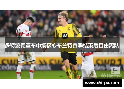 多特蒙德宣布中场核心布兰特赛季结束后自由离队