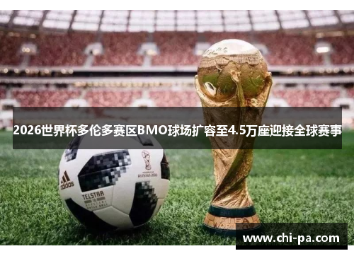 2026世界杯多伦多赛区BMO球场扩容至4.5万座迎接全球赛事